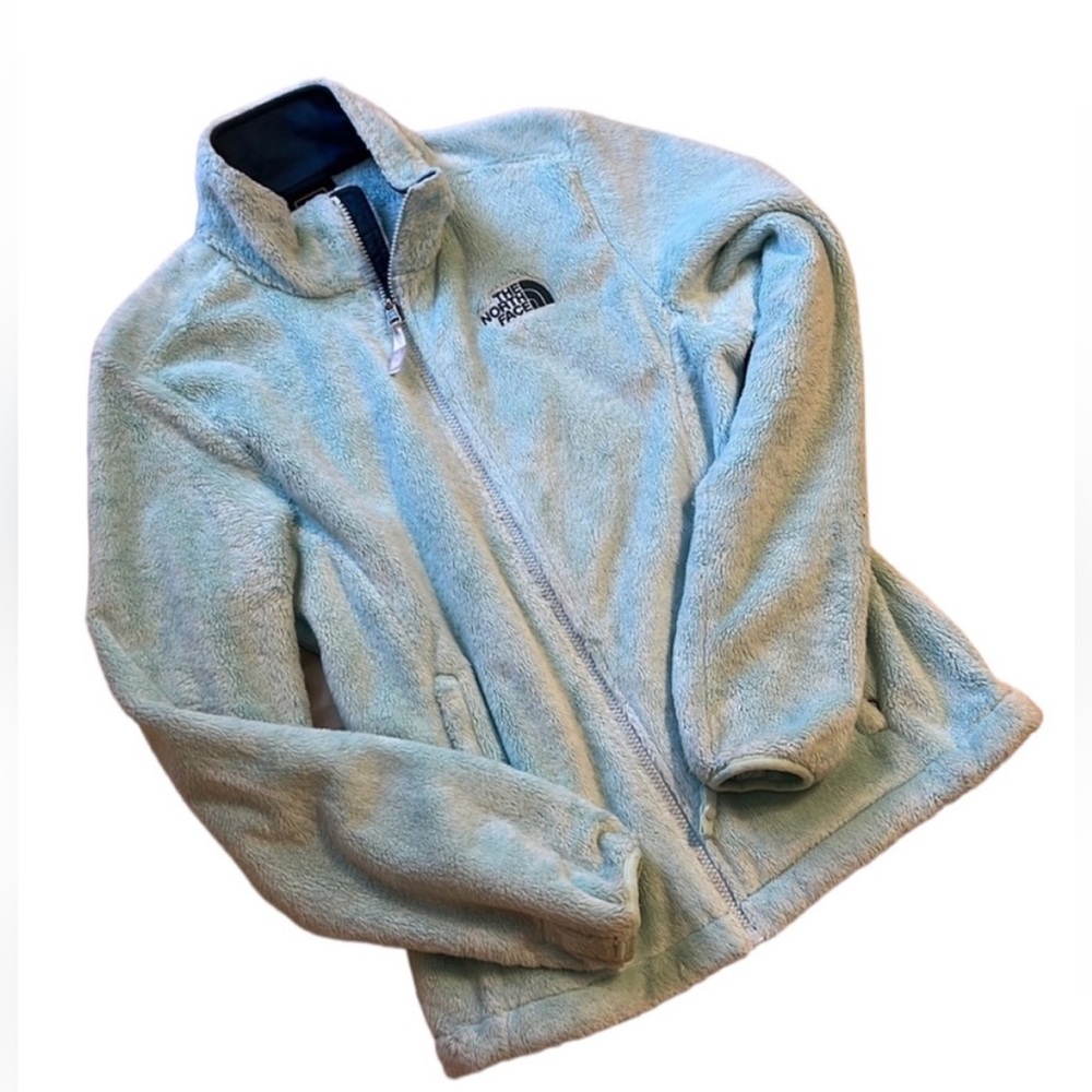 North Face Fuzzy Zip Up Osito Jacket